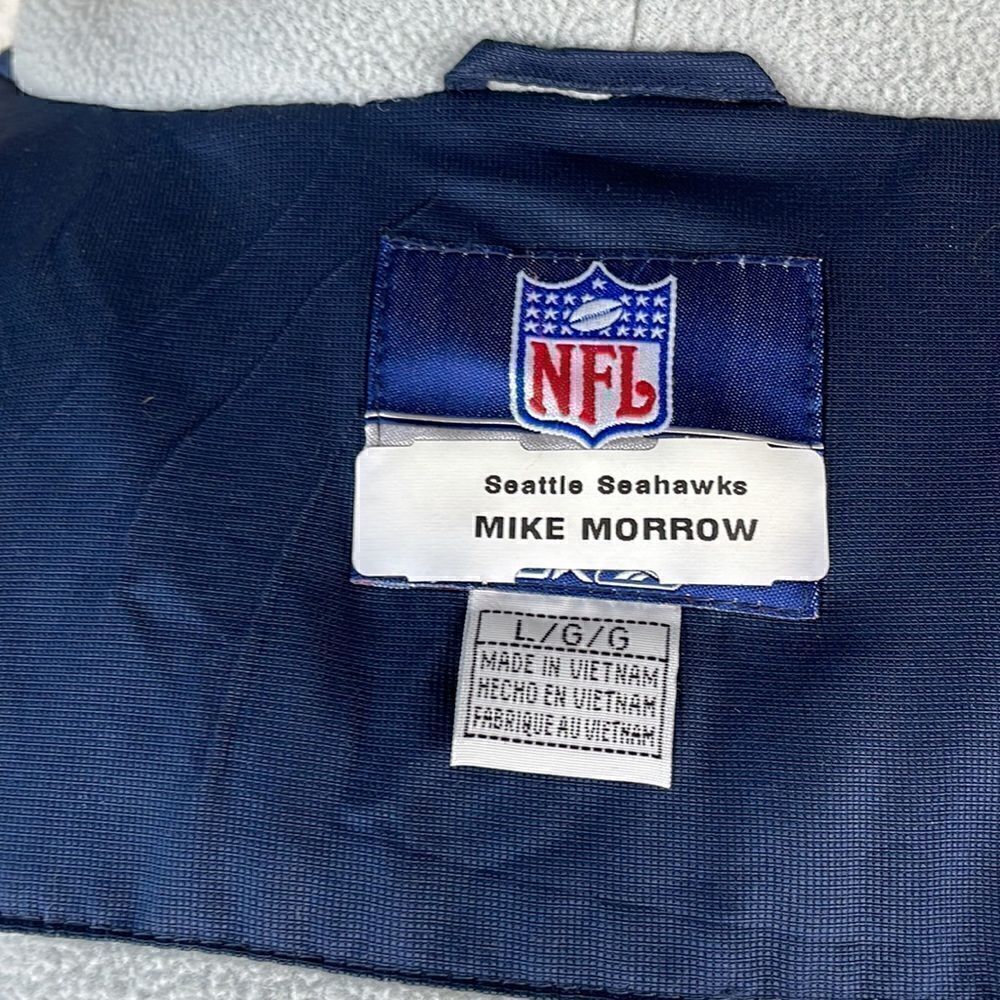 NFL Seattle Seahawks Full Zip Jacket Size L EUC - Picture 8 of 9